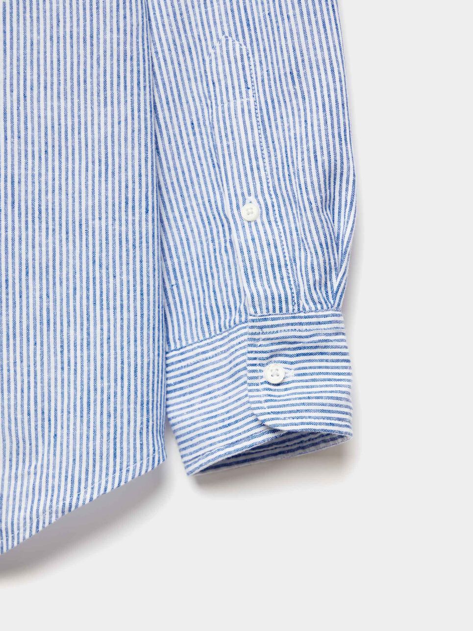 CAMISA LINO RAYAS BD