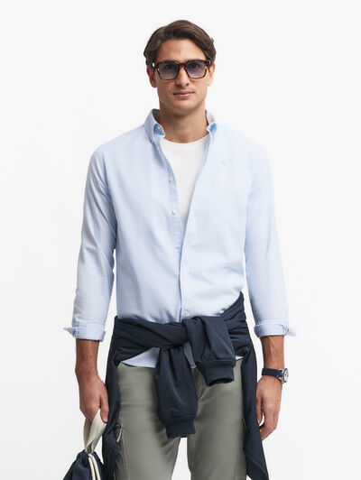 CAMISA OXFORD KODAC CELESTE