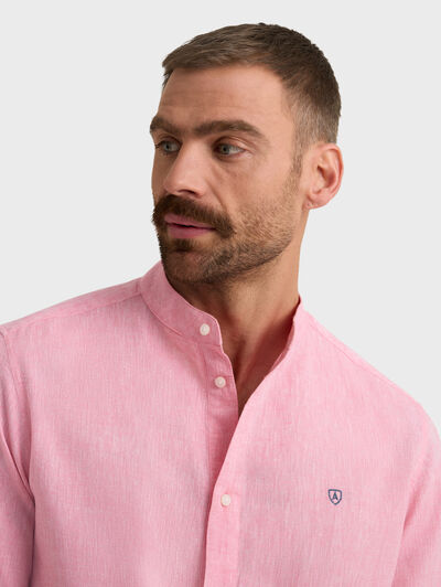 POLERA LINO MAO CORAL