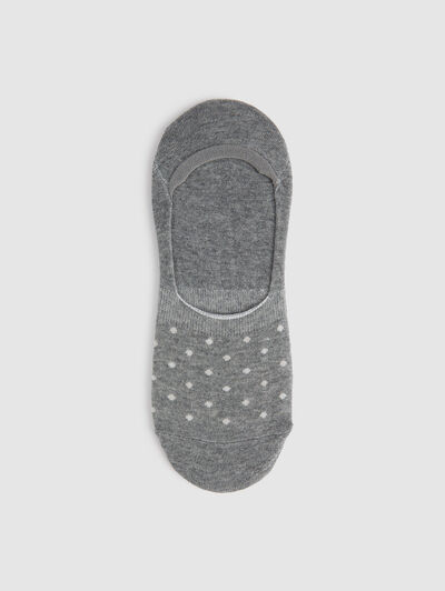 CALCETINES INVISIBLES GRIS