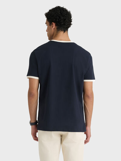 CAMISETA TRIM AZUL MARINO