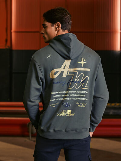 SUDADERA MOVING VERDE