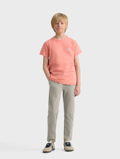 CAMISETA COCONUT KIDS CORAL