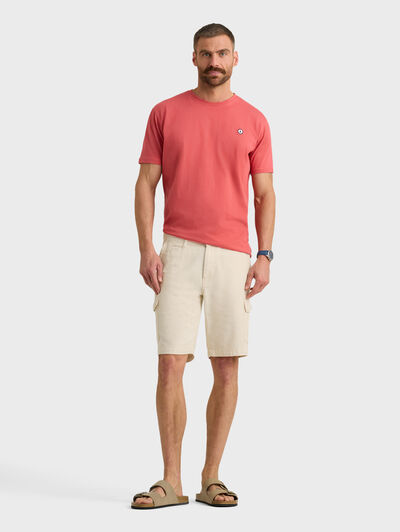 BERMUDA TINTADA CARGO BEIGE