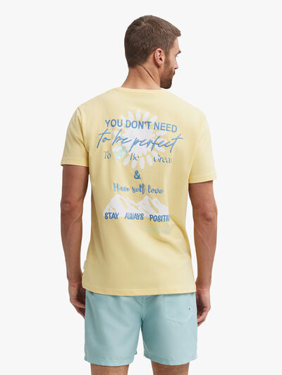 CAMISETA PERFECT AMARILLO