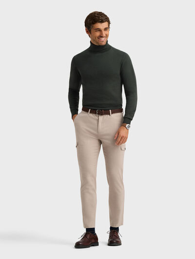 JERSEY ROLL COLLAR
