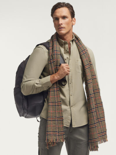 CAMISA OXFORD DYE POCKET VERDE