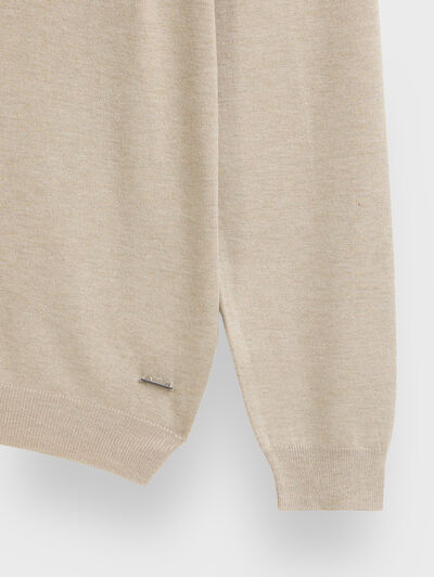 JERSEY PERKINS BEIGE