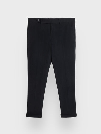 PANTALONES MICROPANA CAPO AZUL MARINO