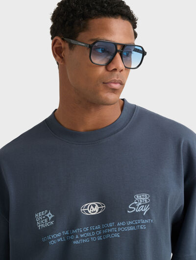 CAMISETA POTENTIAL  AZUL MARINO