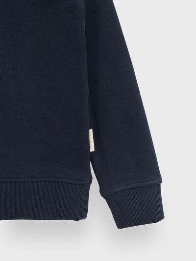 SUDADERA PLAYERS KIDS AZUL MARINO
