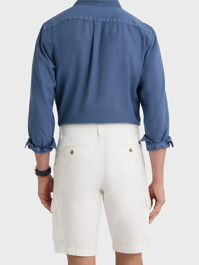 BERMUDA TINTADA CARGO CRUDO