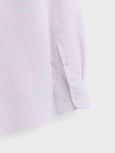 CAMISA OXFORD SUNSET BURDEOS