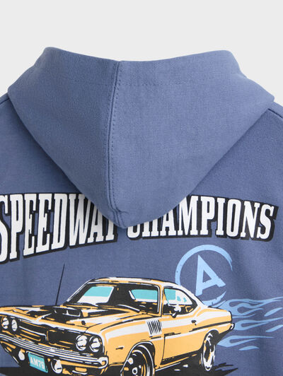 SUDADERA CHAMPIONS KIDS AZUL