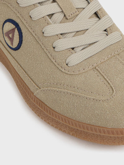 SNEAKERS SOCCER KIDS BEIGE