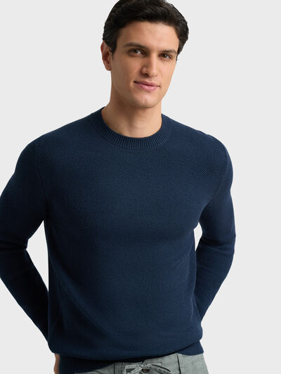 JERSEY NIDO AZUL MARINO