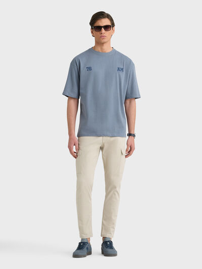 CAMISETA THEORY GRIS