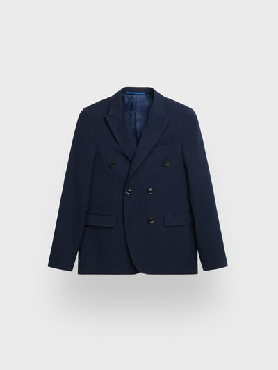 BLAZER CRUZADO KIDS AZUL MARINO