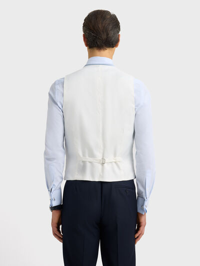 CHALECO ESTRUCTURA CELESTE