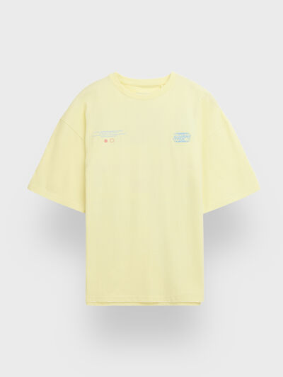 CAMISETA AFRAID AMARILLO