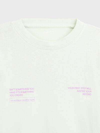 CAMISETA MOTIVATION KIDS VERDE