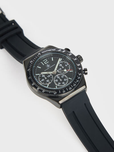 RELOJ CLOSTER NEGRO