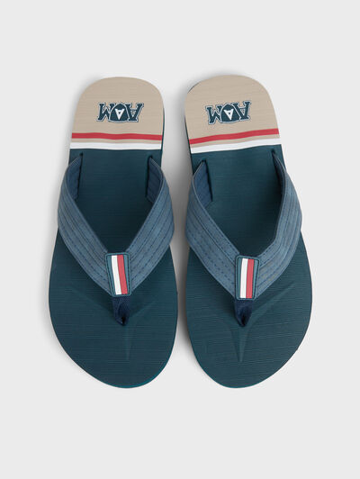 CHANCLAS REGIMENTAL AZUL