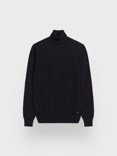 JERSEY ROLL COLLAR