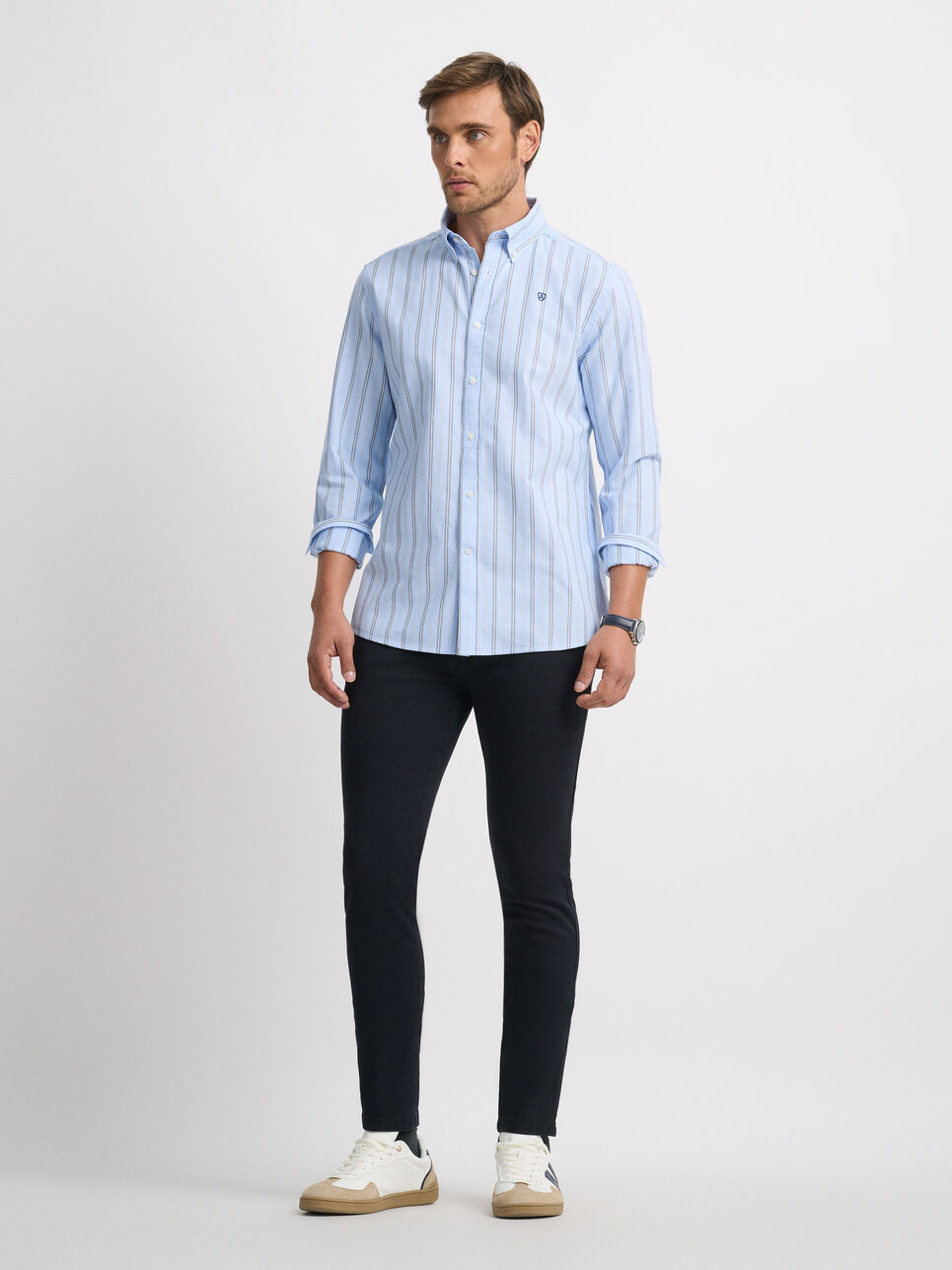 CAMISA OXFORD RAYAS