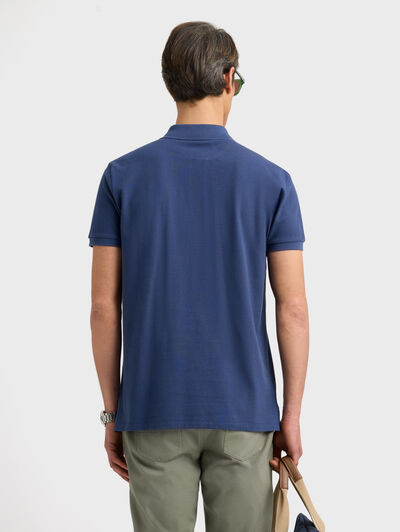 POLO WARHOL AZUL MARINO