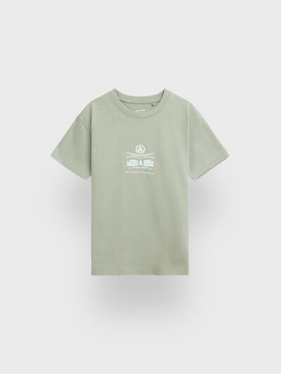 CAMISETA BAREFOOT KIDS VERDE