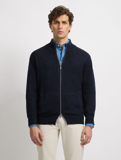 CARDIGAN CORDEN AZUL MARINO