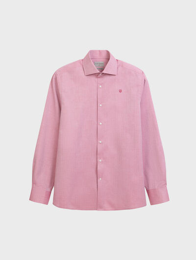 CAMISA ROMA SPIGA BURDEOS