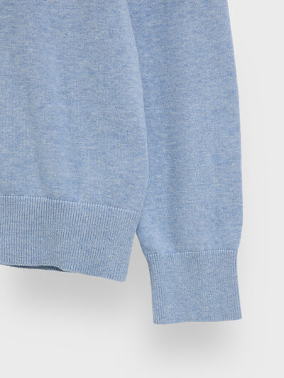 JERSEY ROUND NECK TRENDY CELESTE