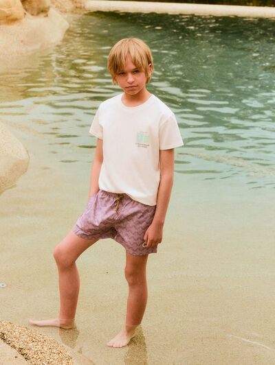 CAMISETA SEA KIDS BLANCO