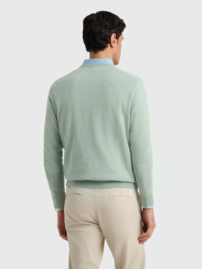 JERSEY ROUND NECK VERDE