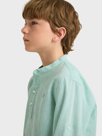 POLERA LINO MAO KIDS VERDE