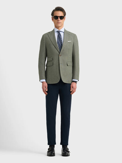 AMERICANA LINO FIL A FIL VERDE