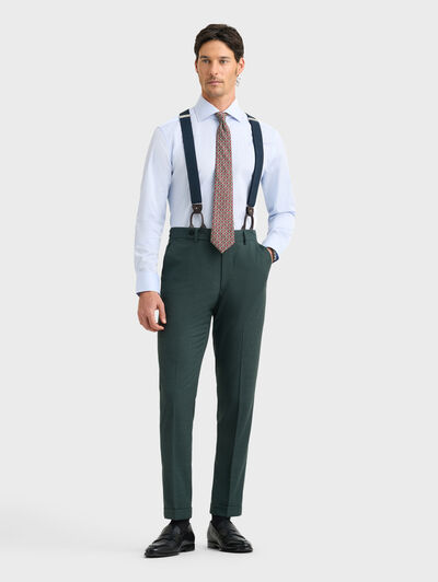 PANTALON CAPOLUNGO FIL A FIL VERDE