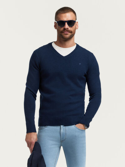 JERSEY BLEND AZUL MARINO