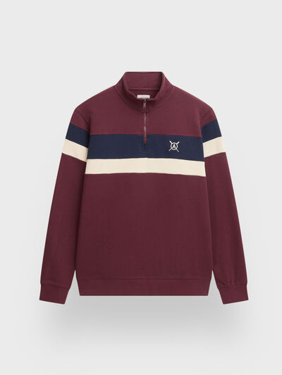 SUDADERA BROS BURDEOS