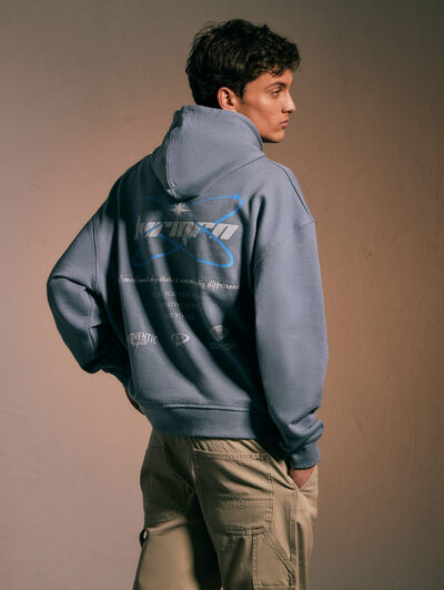 SUDADERA AUTHENTIC AZUL