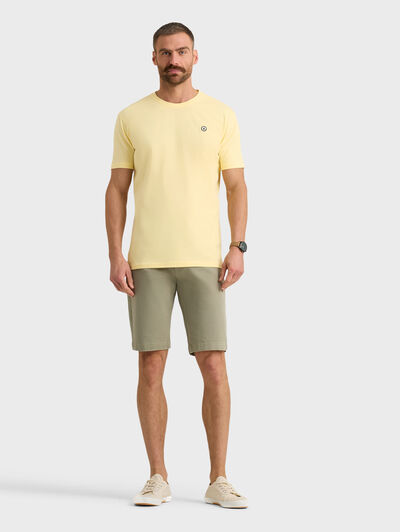 CAMISETA PATCH AMARILLO