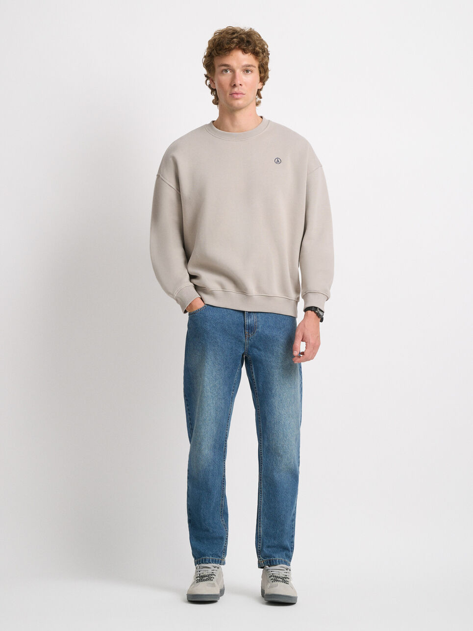 SUDADERA BASICA OVERSIZE