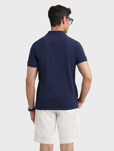POLO NEWTON AZUL MARINO