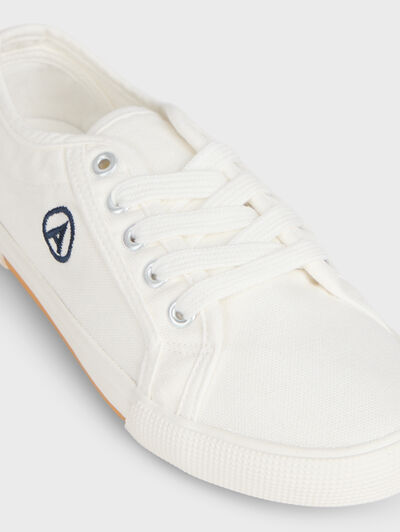 ZAPATILLAS CANVAS KIDS BLANCO