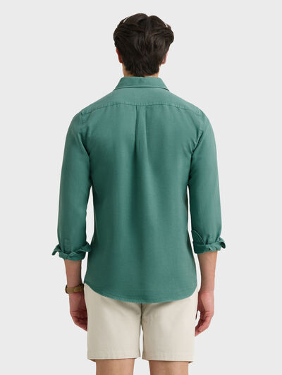 CAMISA TENCEL VERDE