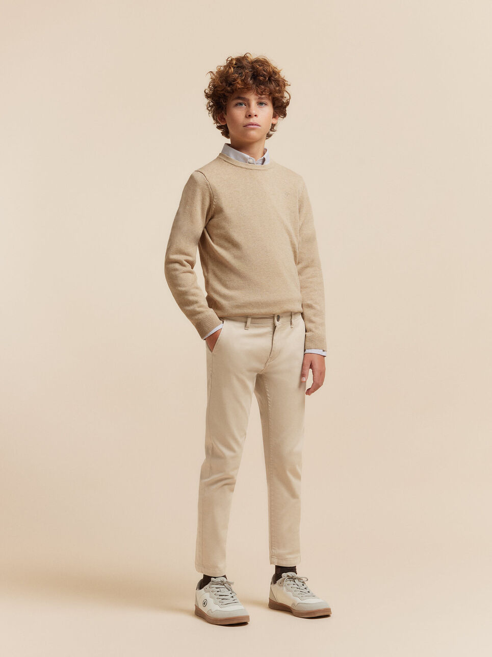 PANTALON CHINO KIDS BEIGE