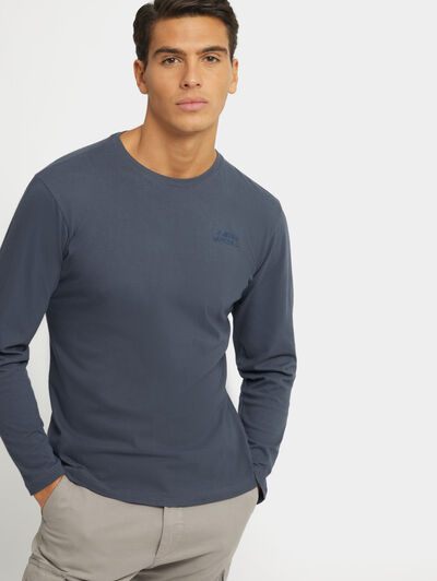 CAMISETA CAMPING M/L GRIS