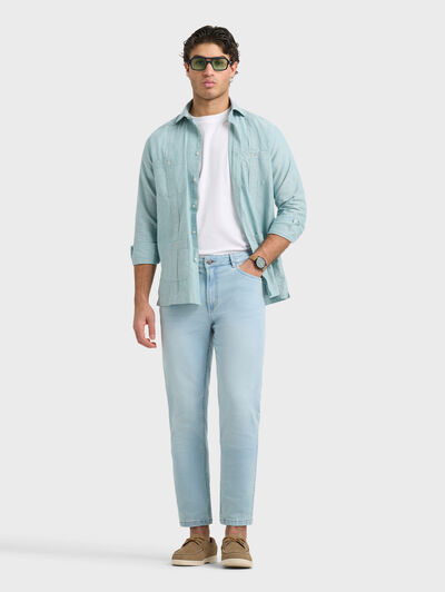 DENIM COMFORT REGULAR CELESTE